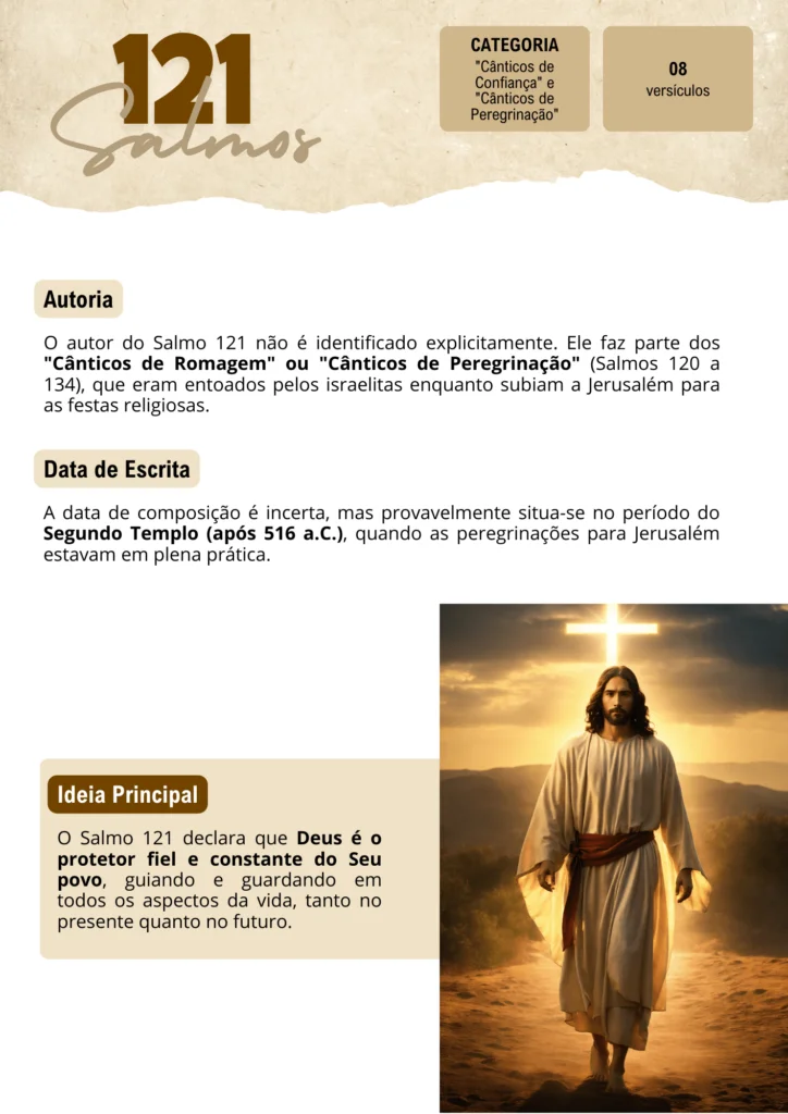 Salmo 121 - Cânticos de Confiança
